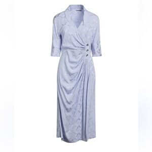 NEW NWT GANNI Jacquard Wrap Dress 32